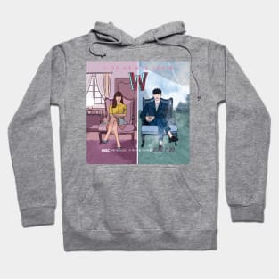 W-two worlds - K drama pop art Poster Hoodie